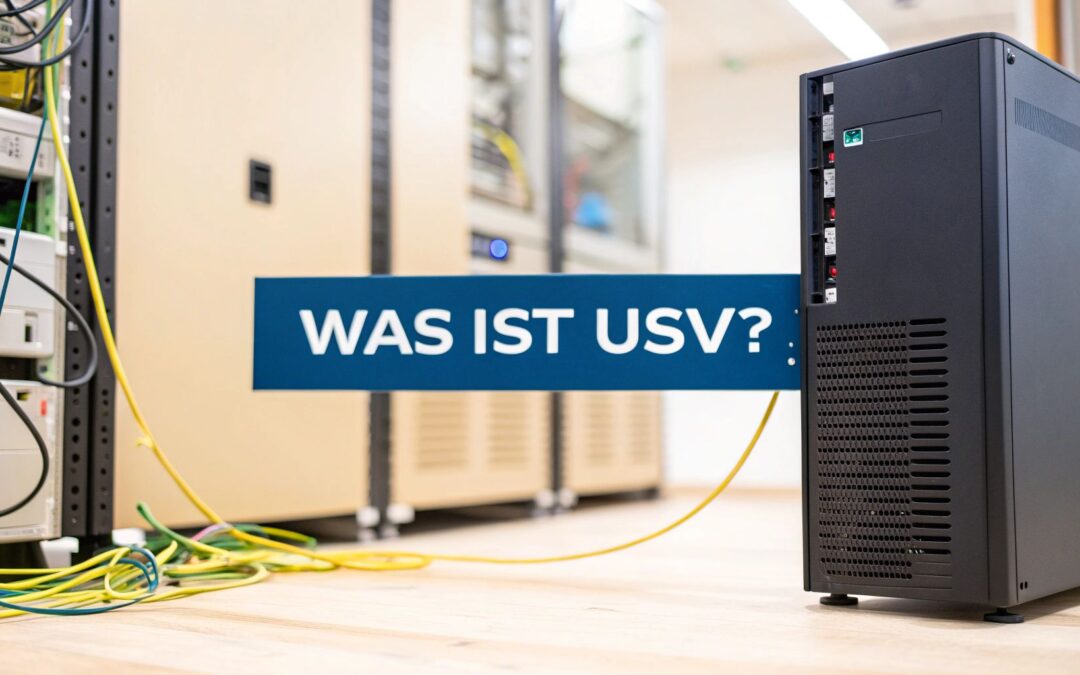 Was ist eine USV? Dein Schutzschild gegen Stromausfall
