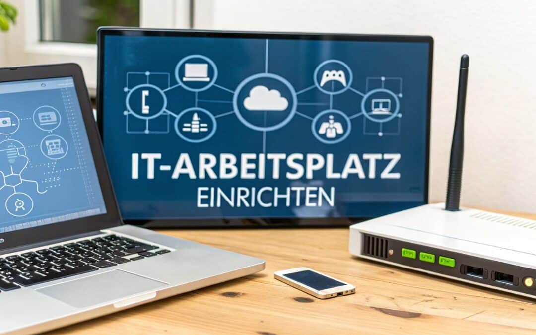 So gelingt das Einrichten eines IT-gestützten Arbeitsplatzes