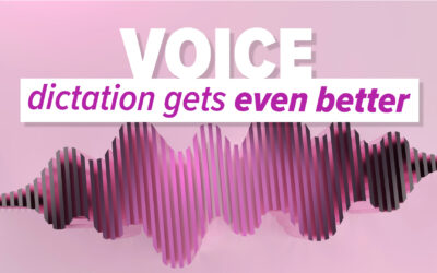 Flüssiger diktieren – eine neue Funktion macht das Arbeiten leichter