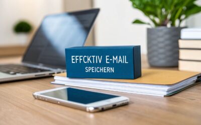 E-Mails speichern: So bringst du Ordnung in dein digitales Postfach