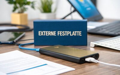 Externe Festplatte für Backup finden, die zu deinem Unternehmen passt