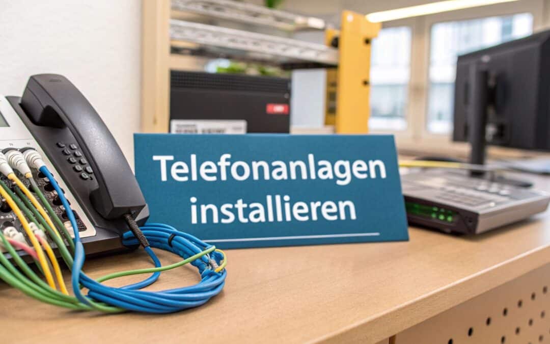 Installation von Telefonanlagen – clever und einfach für dein Unternehmen umgesetzt