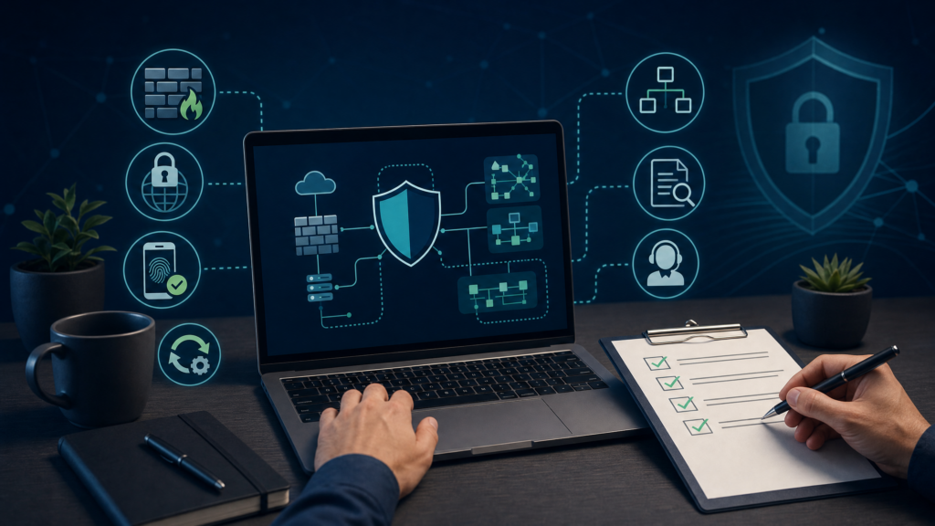 Firewall Unternehmen Leer Maßnahmen für sichere Zugänge
