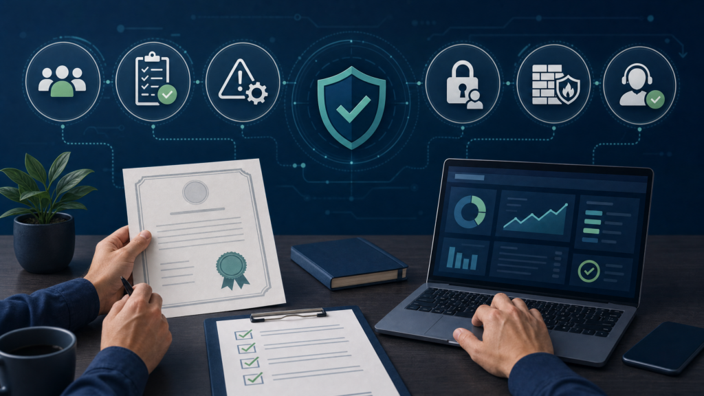 ISO 9001 IT-Sicherheit Maßnahmen für Betriebe Leer und Papenburg