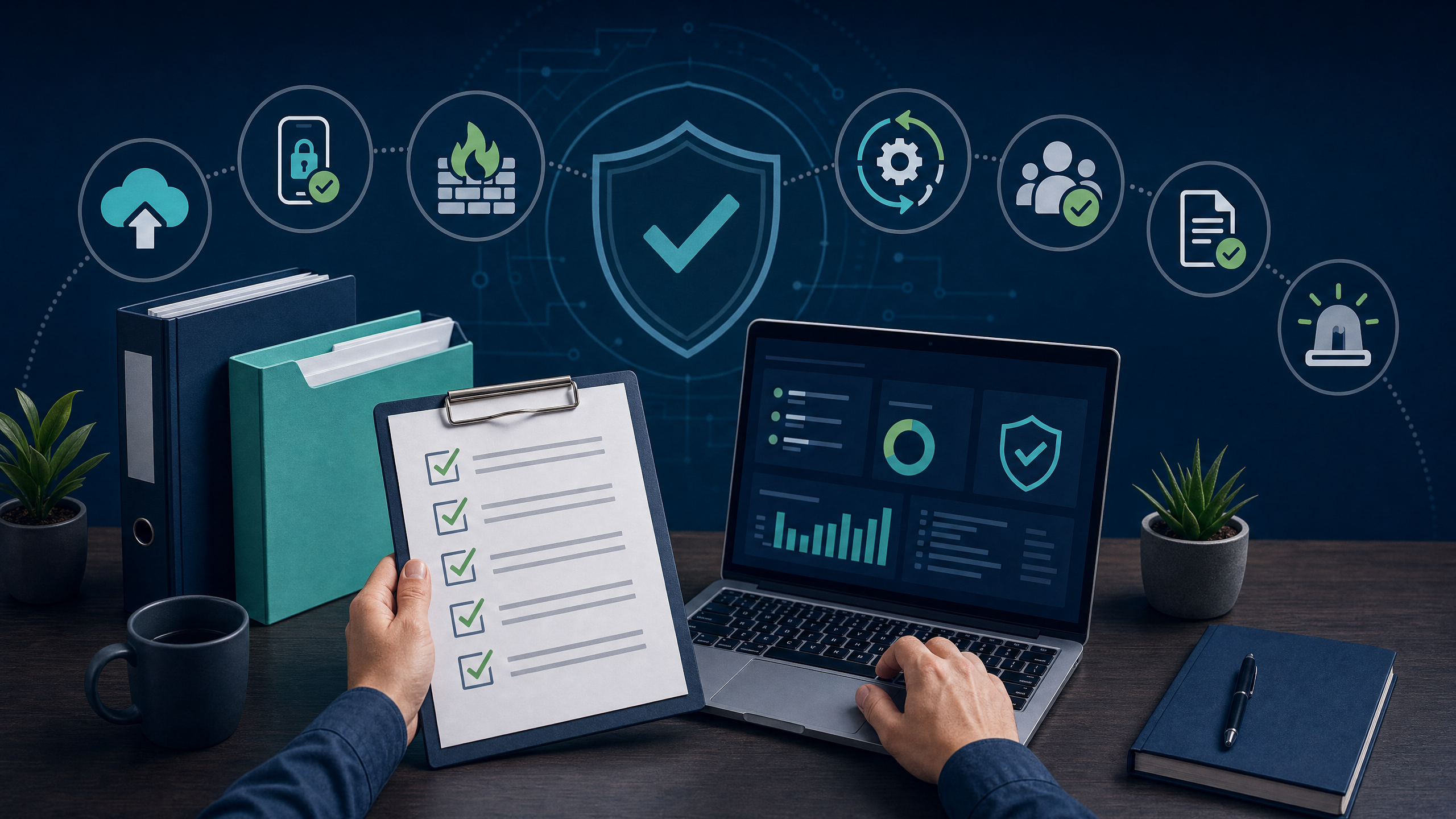 iso9001_massnahmen ISO 9001 IT-Sicherheit Qualitätsmanagement Ostfriesland und Emsland