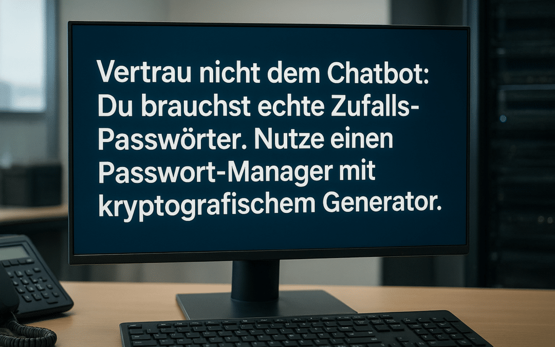 Sind KI‑generierte Passwörter sicher? So schützt du Konten
