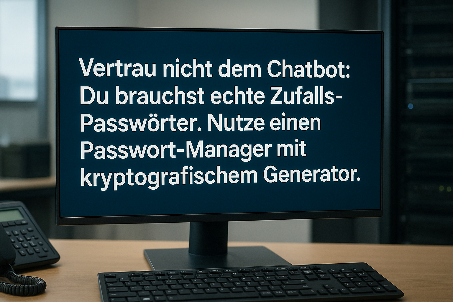 Don’t trust AI with this security essential