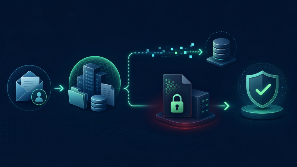 Ransomware Schutz Unternehmen Angriff Ablauf Datenleck