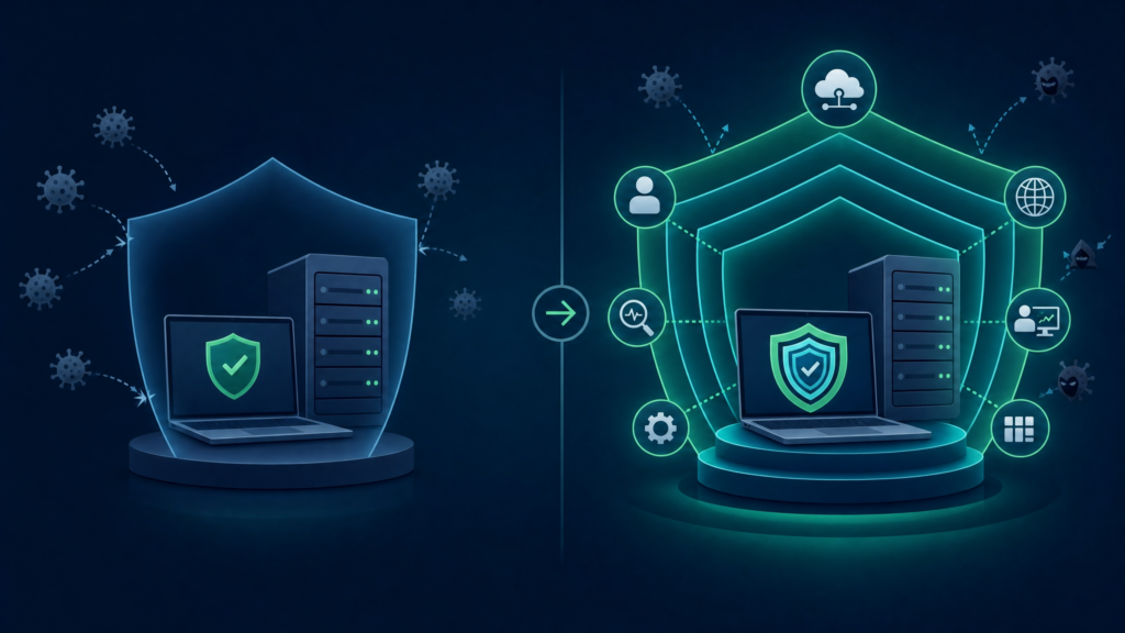 Virenscanner Unternehmen Leer Endpoint Protection Vergleich