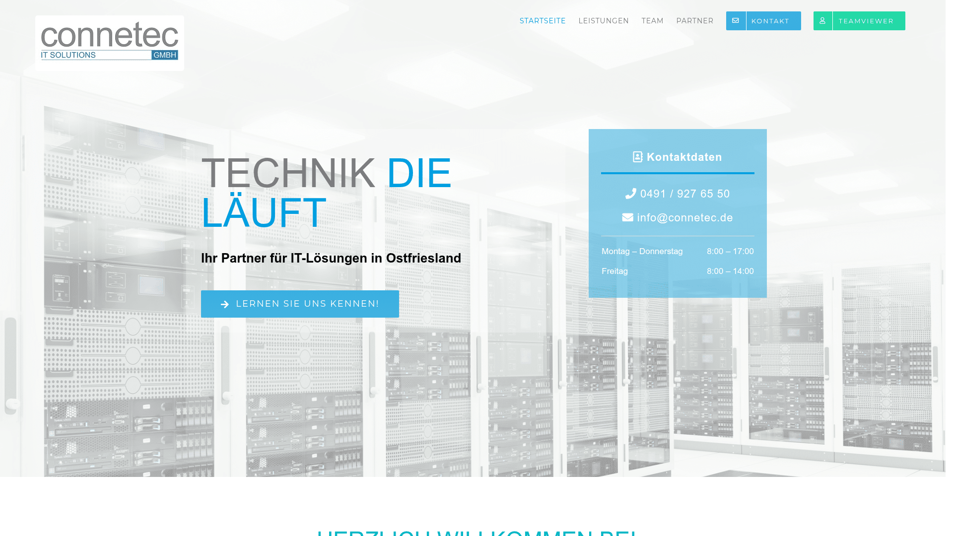 2. connetec GmbH Homepage