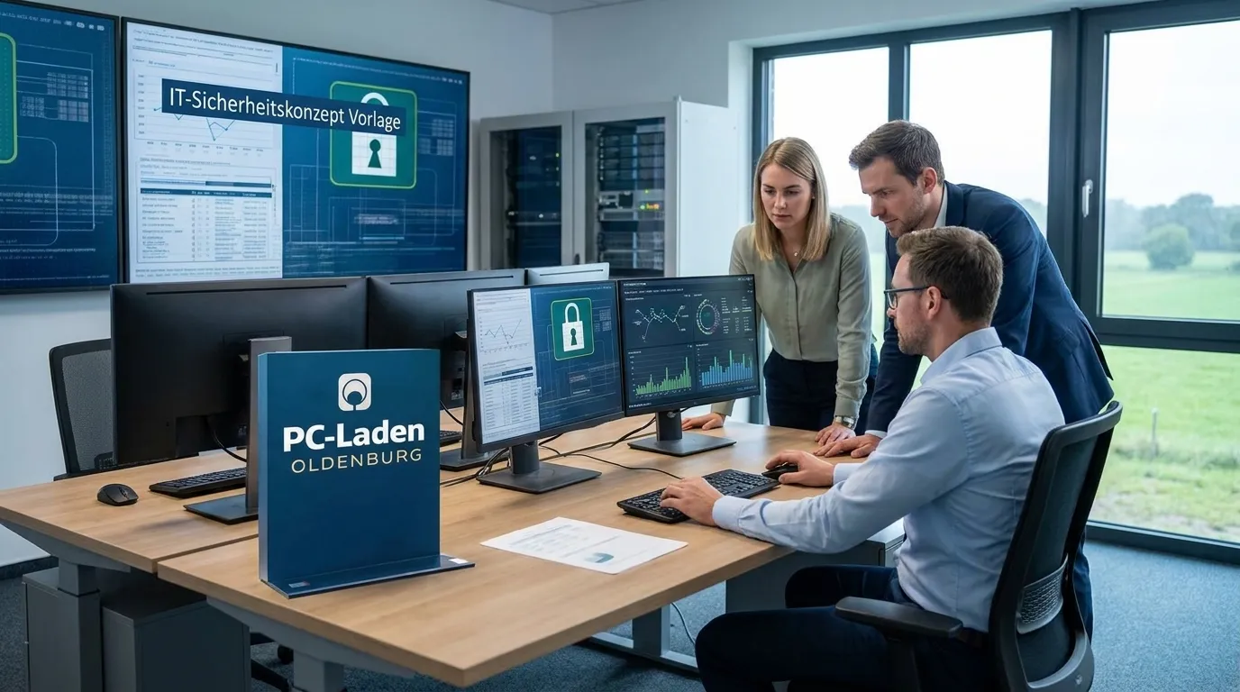 IT-Sicherheitszentrale in einem mittelständischen Unternehmen