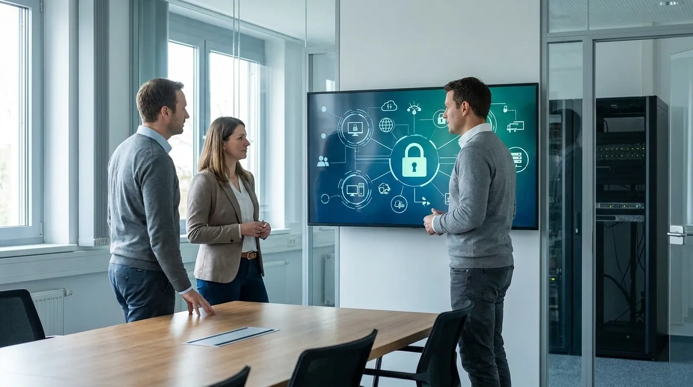 IT-Sicherheitsmonitoring in einem mittelständischen Büro