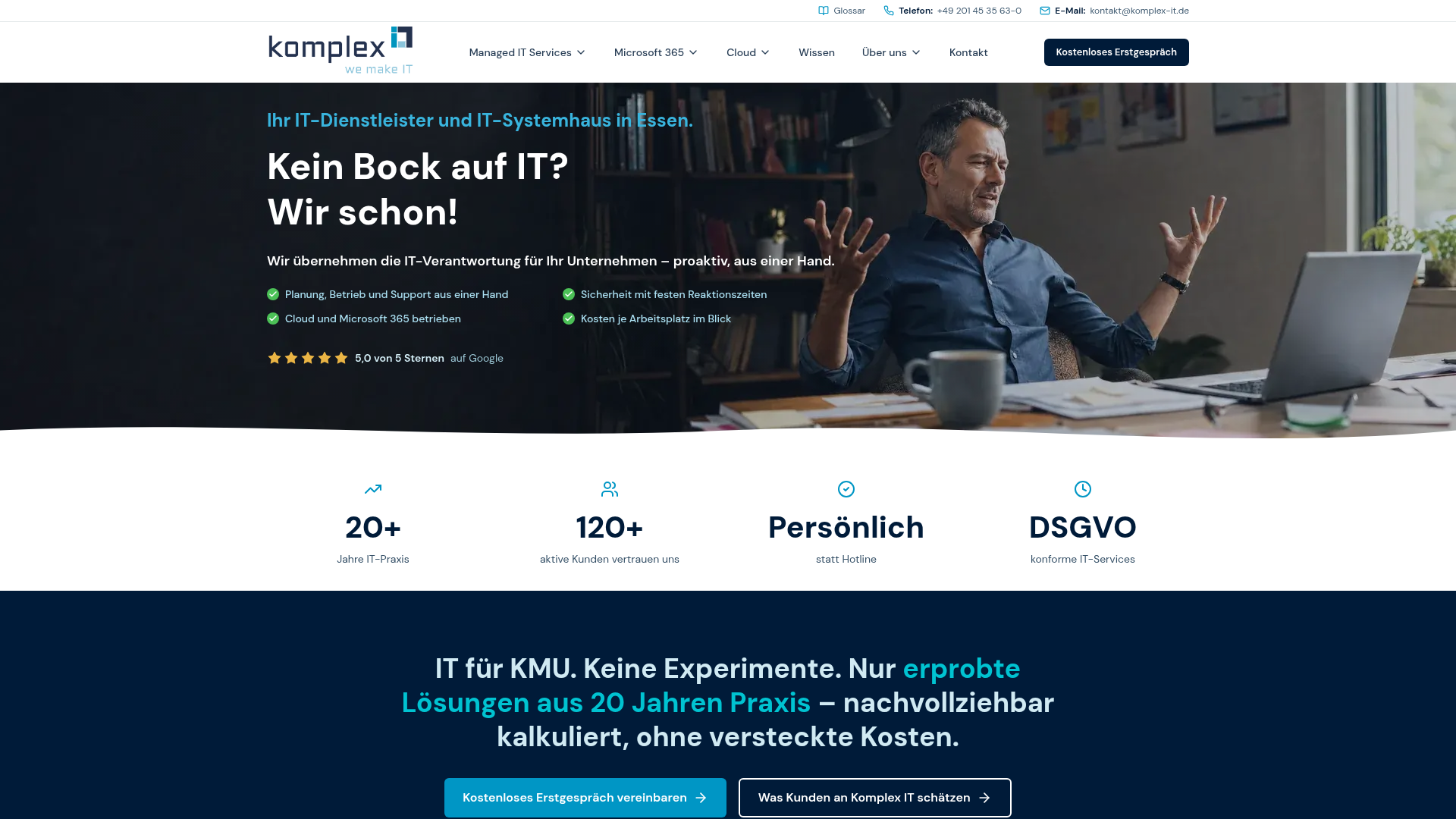 3. Komplex IT GmbH Homepage