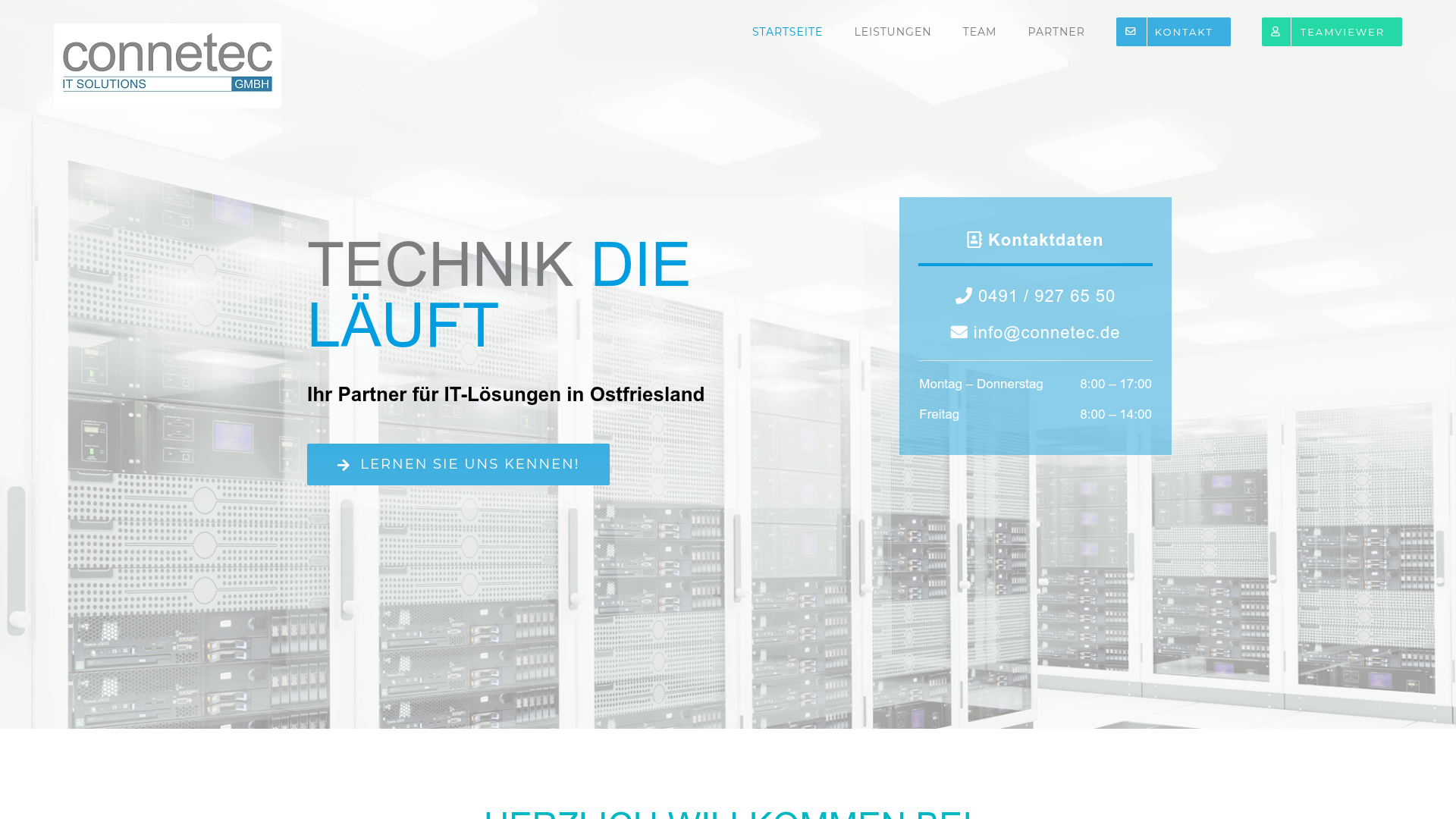 4. connetec GmbH Homepage